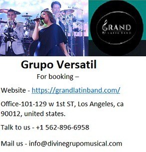 Professional Grupo Versatil by Grand Latin Band in California.
Grand Latin band is awesome and notab...