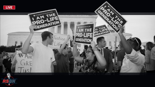 Join RSBN as Pro-Life and Pro-Abortion protesters gather in front of the Supreme Court, as the court is set to rule on whether to end abortion in the U.S.  Friday, June 24th, 2022 at 9:30 a.m. ET