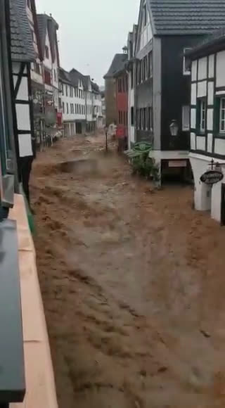 JUST IN 🚨 About 60 dead, dozens missing, thousands out of power after devastating floods in Germany...