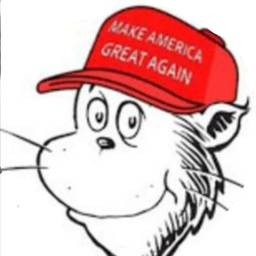 Number 1 Pro Trump cat Trump won peaceful protest on Jan 6th Patriot American First, We are Trump Americans  Trump  2024...