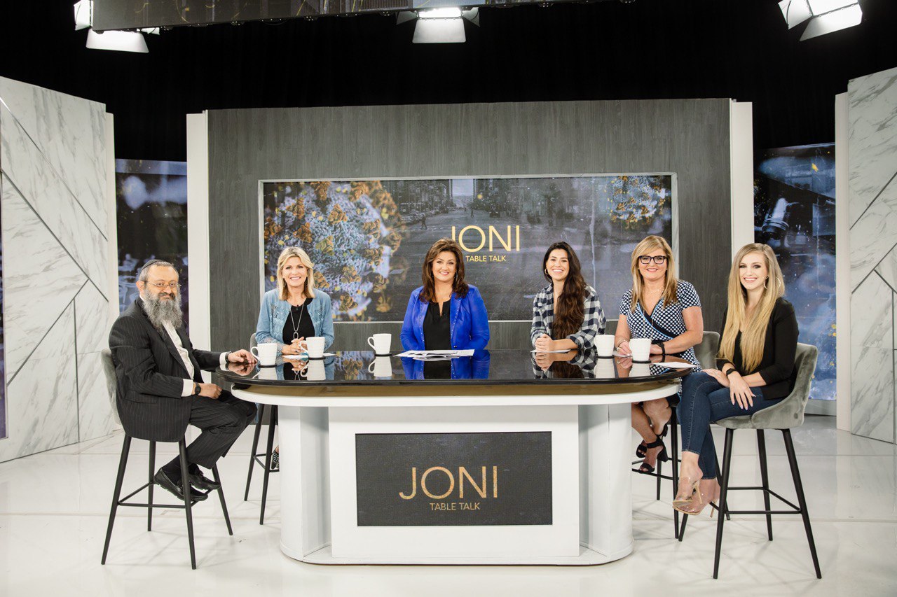 Me as a guest today on Joni Table Talk, or as I like to call it, the Holy View.