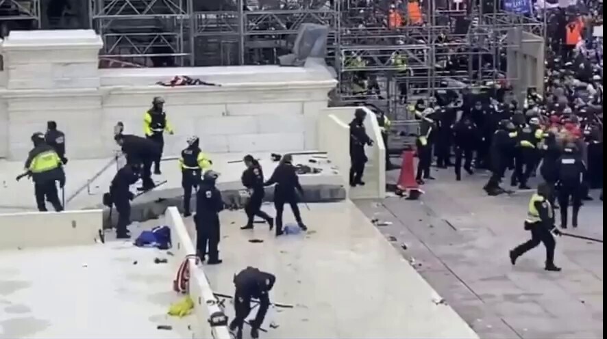 It would be a shame if this video of the USCP brutalizing a protestor went viral. 