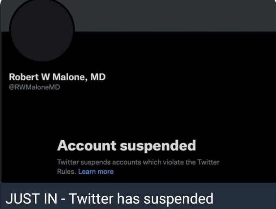 Congratulations to Dr. Robert Malone. You are over target.  I predict you will be one day lead a Nat...