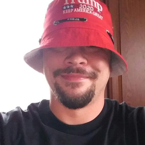 Free Speech American Loving White Boy 😉
  🇺🇸🇺🇸🇺🇸#TheMeanConservative🇺🇸🇺🇸🇺🇸
#TrumpWon