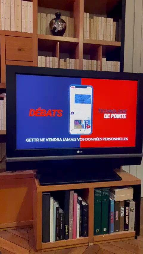 #GETTR ads are up and running on CNews in France!!! 🇫🇷🇫🇷🇫🇷 

