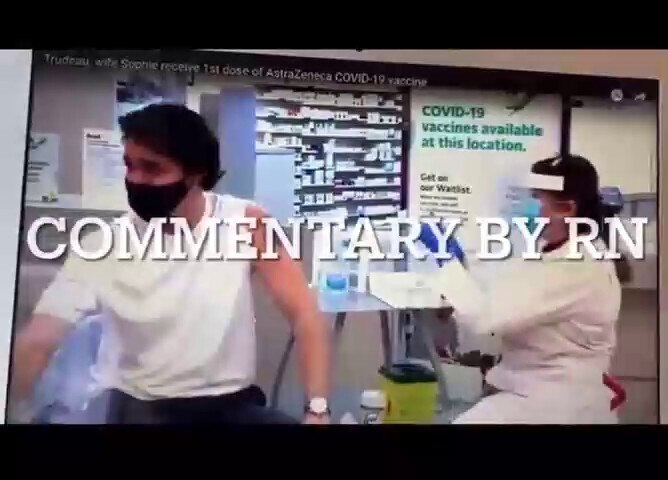 注册护士证实贾斯汀-特鲁多和妻子索菲伪造疫苗
CERTIFIED NURSE CONFIRMS JUSTIN TRUDEAU AND WIFE SOPHIE FAKED VACCINATIONS