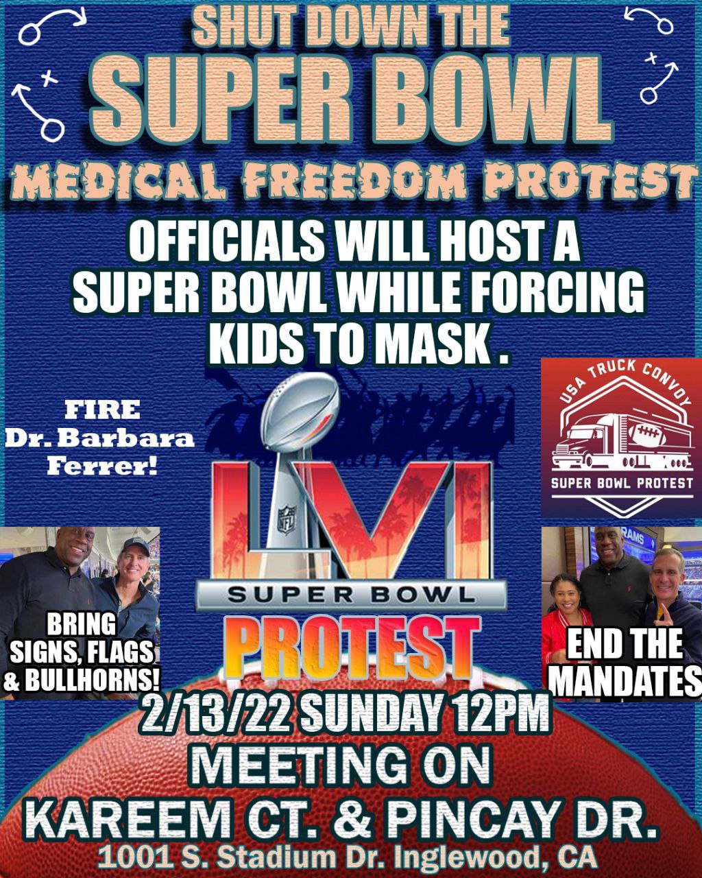 BREAKING: Telegram group “SoCal Patriot Events” has announced a Medical Freedom Protest at the upcom...