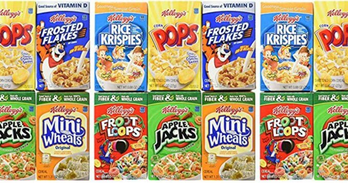 By weight, all children’s breakfast cereals are 30% to 50% sugar, but CDC, NIH & CDC recommend cerea...