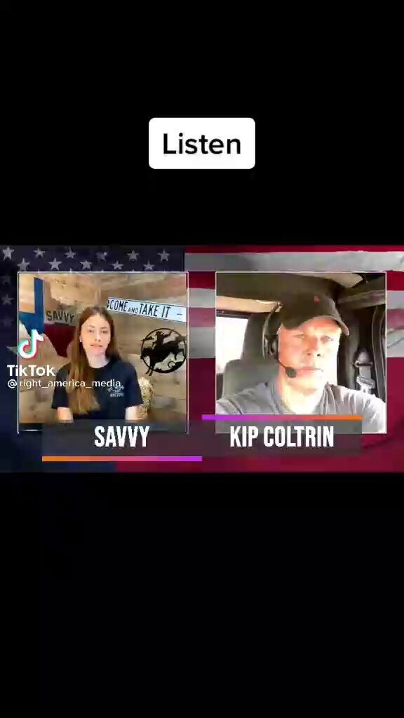 Listen... A message from a trucker to Liberals..  it's going to get very bad before it gets better. ...