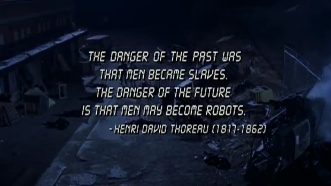 I grew up watching documentaries disguised as science fiction.