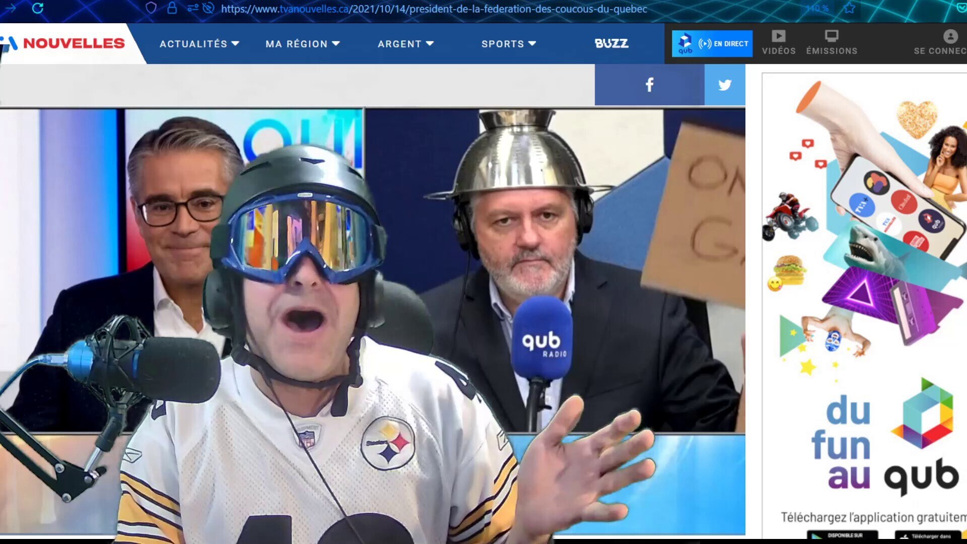 D'ou vient l'inspiration de Richard Martineau,😆Thug Life!