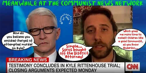 Meanwhile at the #Communist #FakeNews network, #CNN 

#kylerittenhouse #kylerittenhousetrial #kyleri...