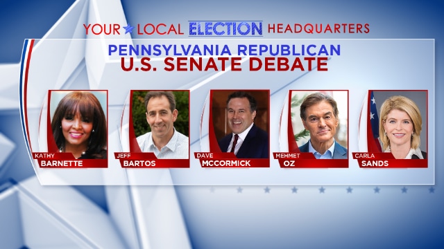 Coverage of the 2022 Republican Pennsylvania Senate Debate