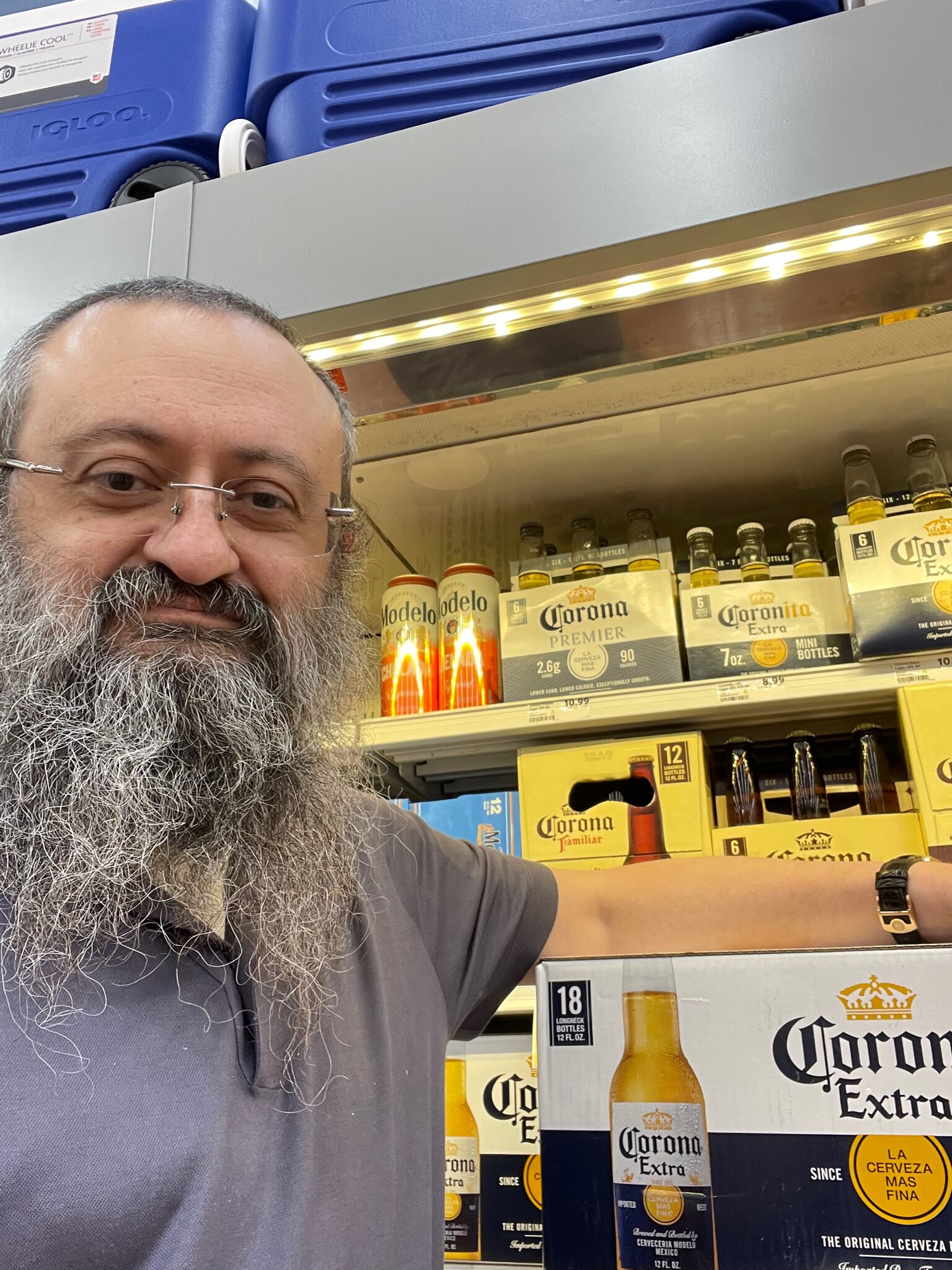 I just got a big case of Corona.  

