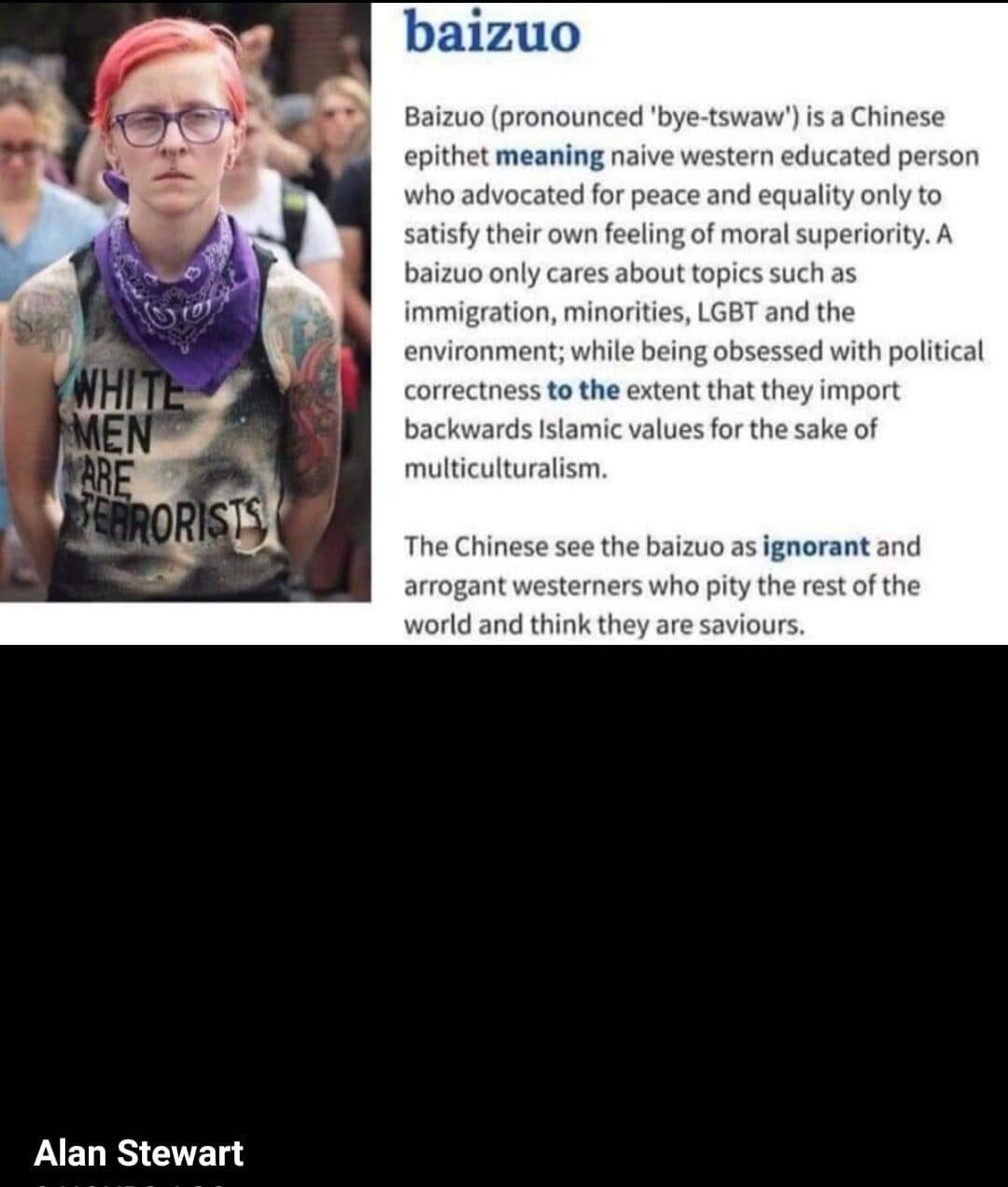 This perfectly describes Western Leftists. 

