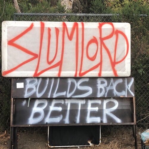 Slumlord is a green artist whose work rids blight from our city streets.