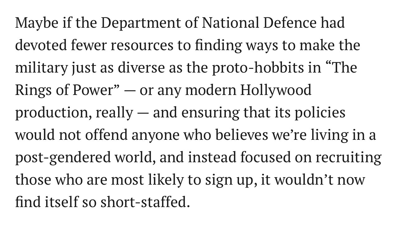 Not enough soldiers? DND might have less trouble recruiting if they focused on those who are interes...