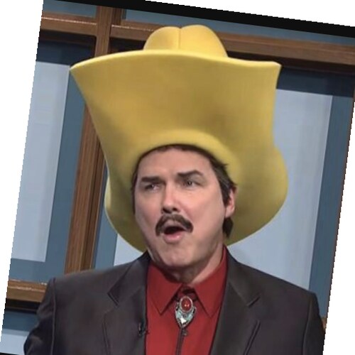 I’m wearing a big hat. It’s funny!