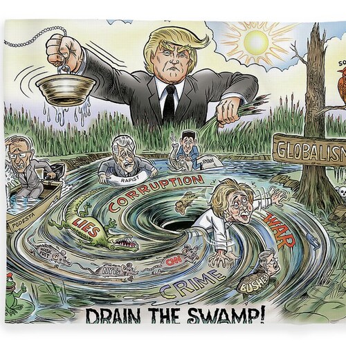 Drain The Swamp on GETTR