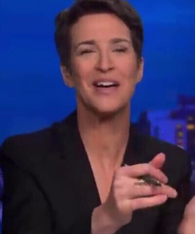 I live overseas and don't watch much American TV news, but Rachel Maddow going on and on about last year is amazing annoying.