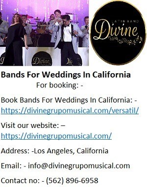 Hire Latin Bands For Weddings In California at nominal rate.
Divine Grupo Musical is the best Latin ...