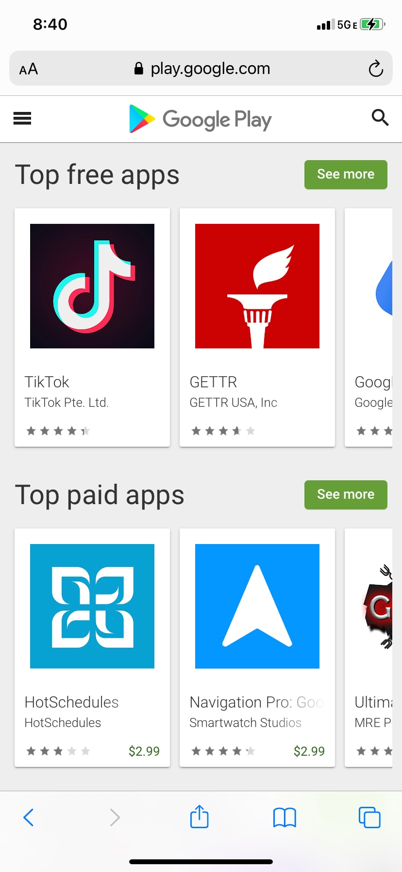 #GETTR now #2 in the Google Play store.

Keep it up! 💪