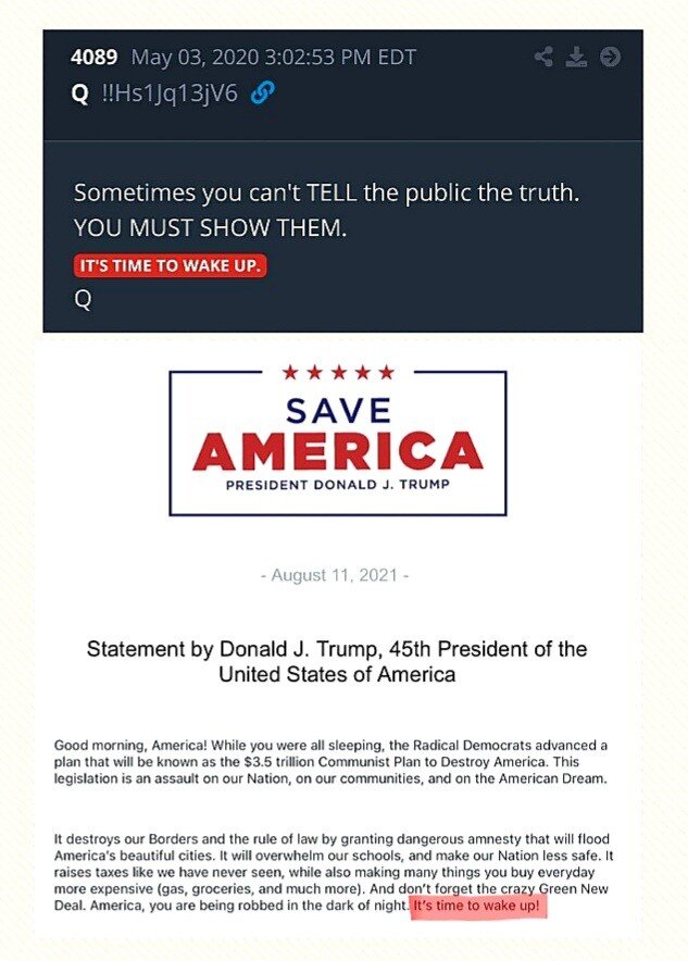 View Q anon76⭐⭐⭐⭐⭐®'s post on GETTR. Join the discussion, share your thoughts, and connect with the community.