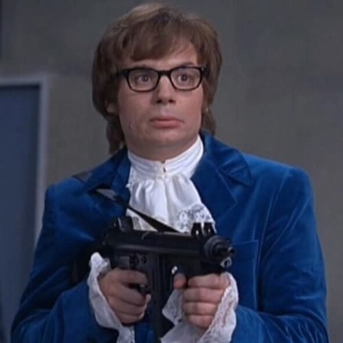 My mission (if I choose to accept it) is to rid the world of evil forces. Groovy Baby!