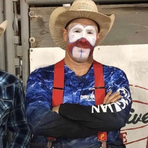 professional rodeo clown