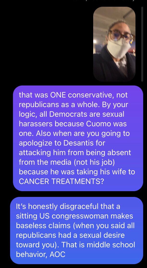 My response to AOC #aoc #aoclovesdesantis #aoclovesflorida 