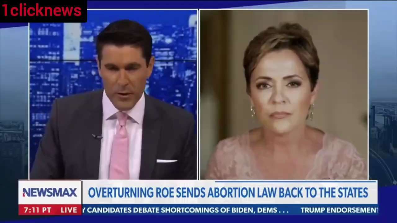 🇺🇸 Newsmax has not said anything about 2000 Mules, so Kari Lake went on and did it for them.