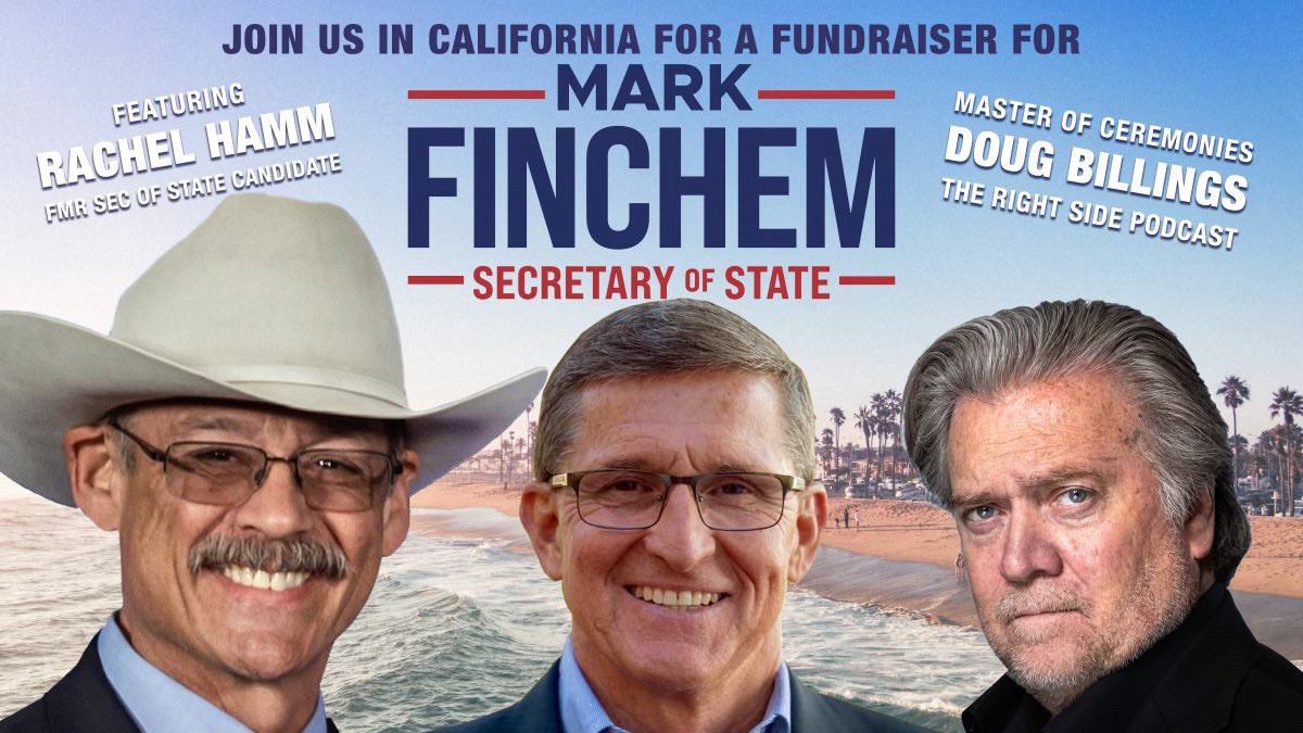 Mark Finchem Fundraiser with Steve Bannon