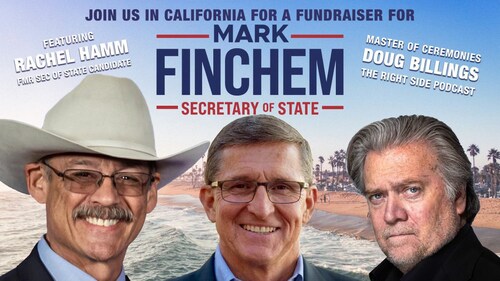 Mark Finchem Fundraiser with Steve Bannon