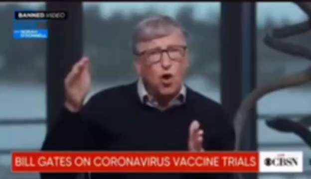 Watch Bill Gates' reaction to the question: "Is this vaccine safe"?

Even with the sound off, the bo...