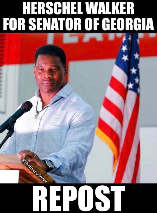 @LizNY923 
Let’s get out to vote for Herschel! 