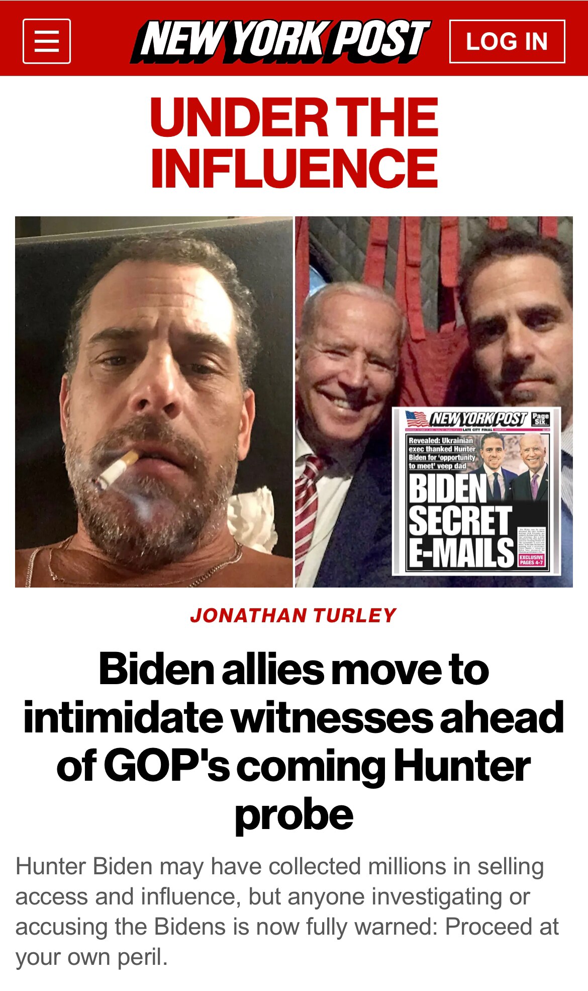 Steve Bannon on GETTR : Biden Crime Family Henchmen Attempt Witness Intimidation   https://nypost.com/2022/12/11/biden-allies-move-to-intimidate-witnesses-ahead-of-gops-coming-hunter-probe/