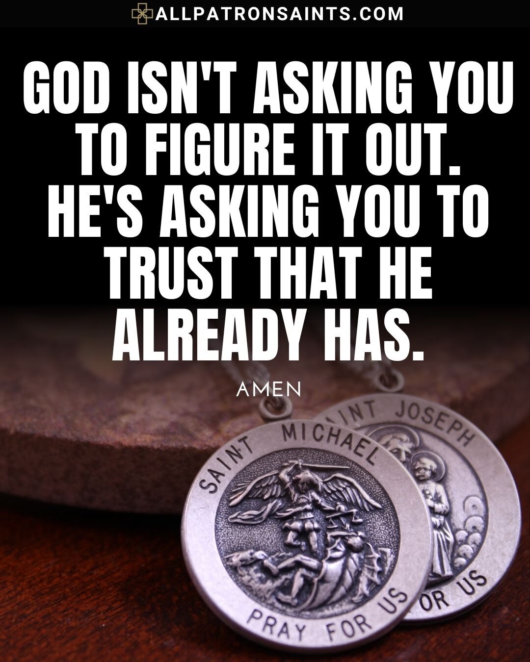 St. Michael Medals 👉 https://www.allpatronsaints.com/collections/saint-michael-pendant-medal-neckla...