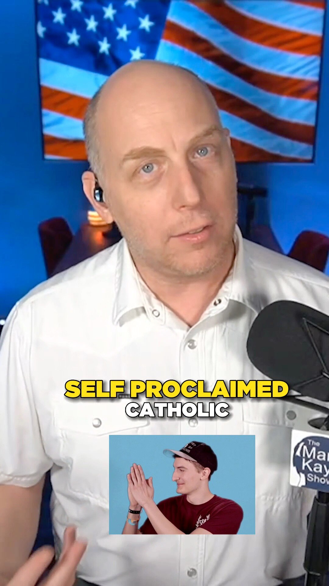 Mark Kaye on GETTR : Is he really a Catholic though?