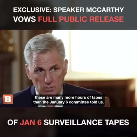 @SpeakerMcCarthy (R-CA) told Breitbart News on Wednesday that he intends to fully release to the pub...
