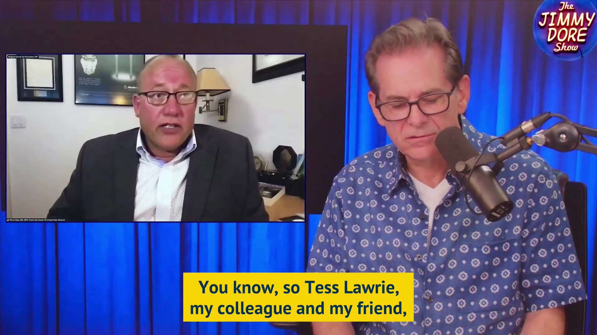 Dr Pierre Kory Tells Jimmy Dore Why We Need the Better Way Conference

"We're really trying to expos...