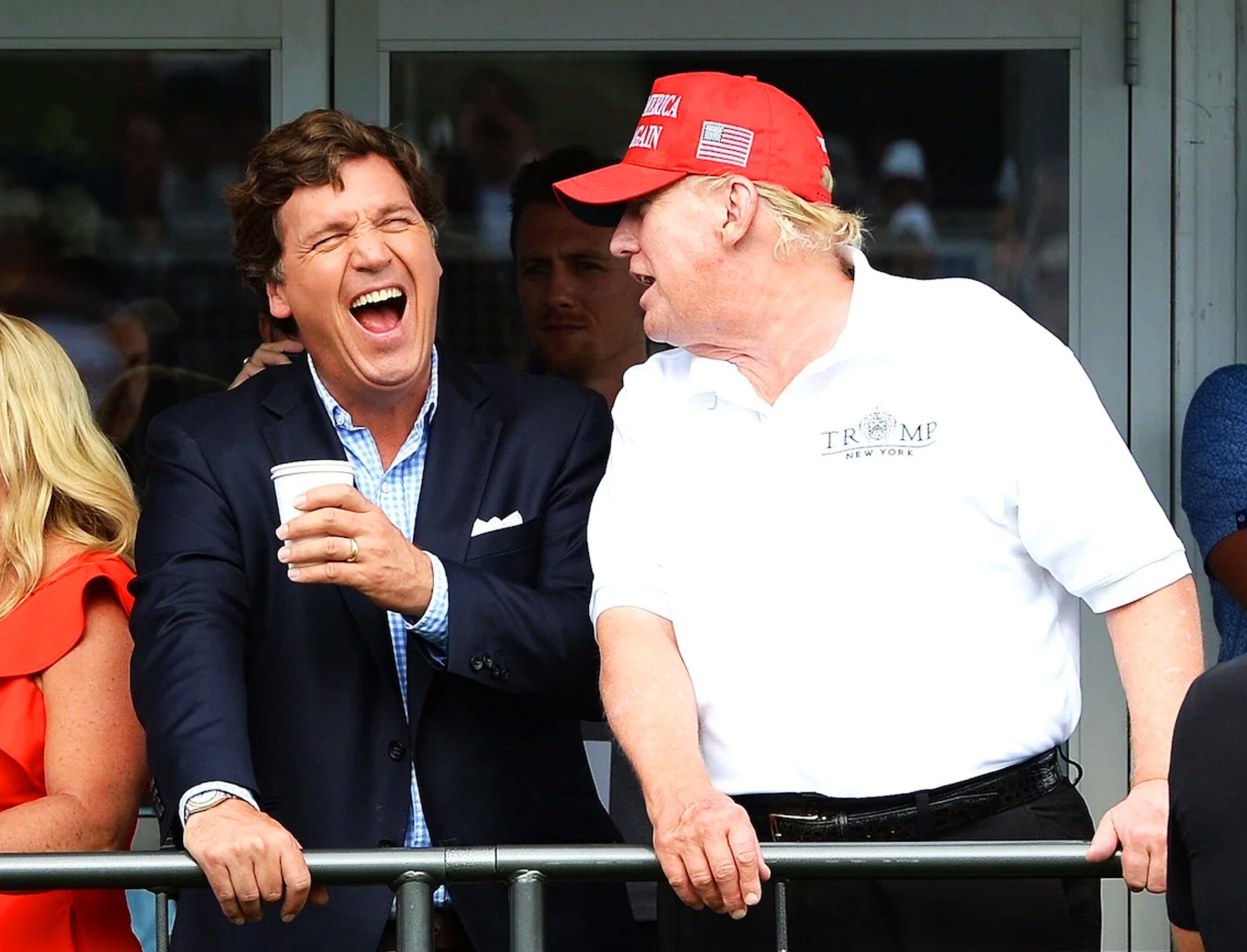 TUCKER LOVES THE REAL PRESIDENT!!!