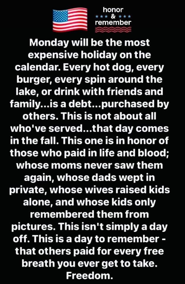 #memorialday 