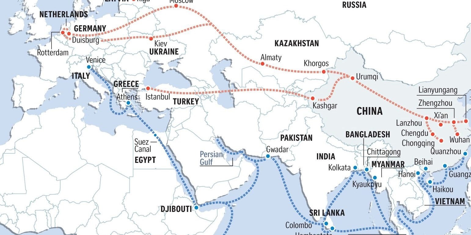 More People Catching on why I keep going back to Netherlands…railway from China starts/ends at Rotte...