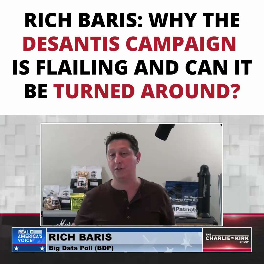 Rich Baris: Why The DeSantis Campaign is Flailing and Can It Be Turned Around?

Subscribe to The Cha...