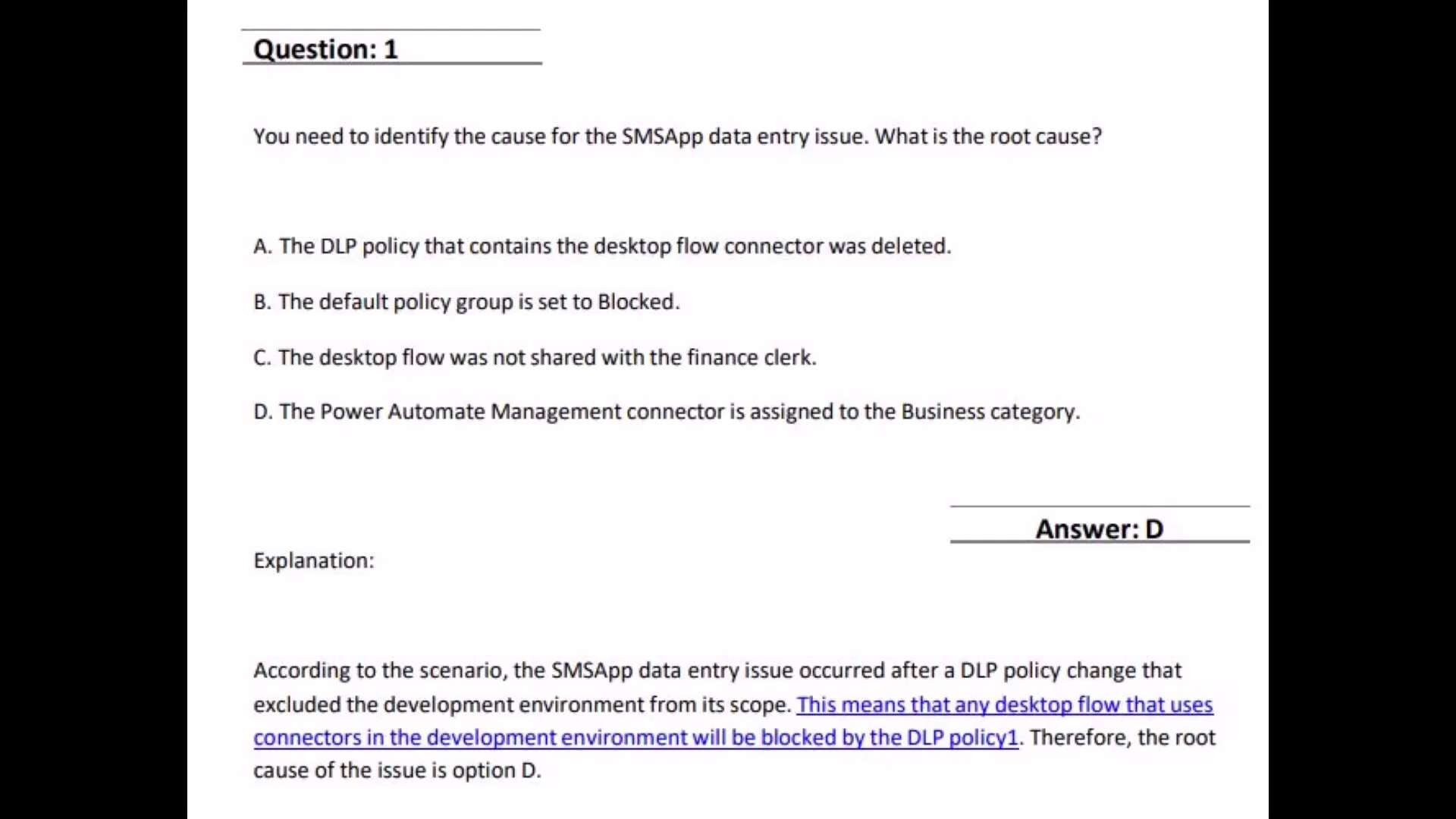 Microsoft PL-500 Dumps For Microsoft Power Automate RPA Developer Exam Certification

You should have the most current and accurate PL-500 exam dumps right now to ensure your future and land a decent job. NeoDumps offers the necessary information for preparing. Learn and plan for the exam using the Microsoft PL-500 pdf dumps and the method too. You can use the top-notch PL-500 braindumps questions and make practically precise Power Automate RPA Developer Associate exam preparations with this readily available resource.

Get Dumps: https://bit.ly/3NQRdhL
Microsoft Dumps: https://bit.ly/3Z1ZxiO
MegaPacks Dumps: https://bit.ly/3AuNNKP

#microsoftdumps #microsoftcertifications #microsoftexam #microsoftquestions #PL_500Dumps #PDFDumps #ExamDumps #NeoDumps #Braindumps