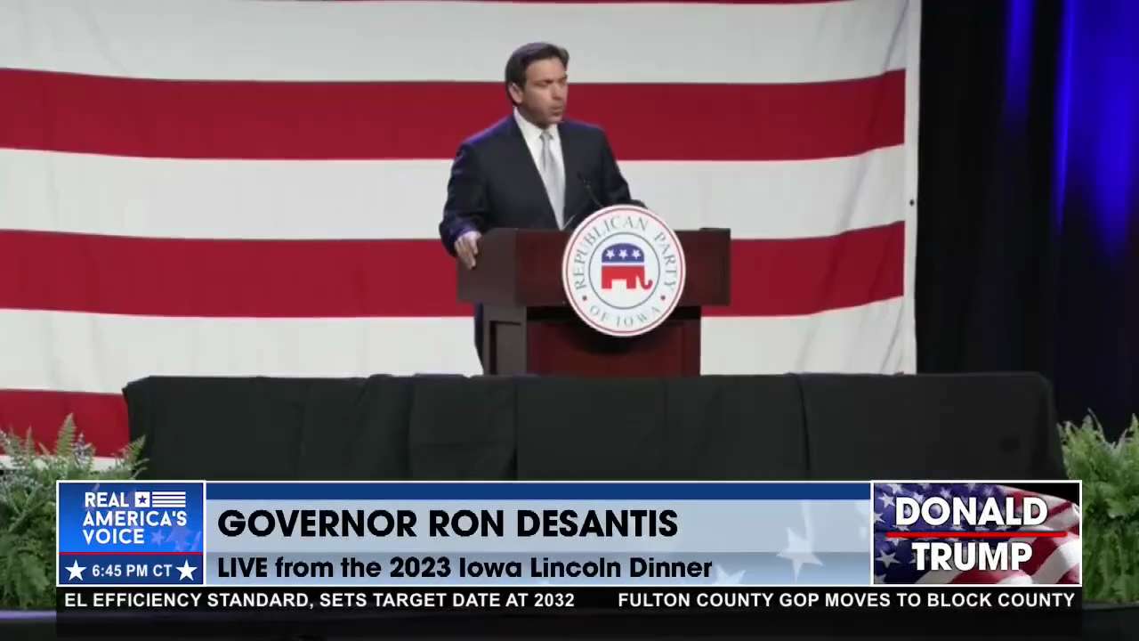 Gov. Ron DeSantis lays out his economic strategy as POTUS in 2024

Catch @realMirandaKhan and Slick ...