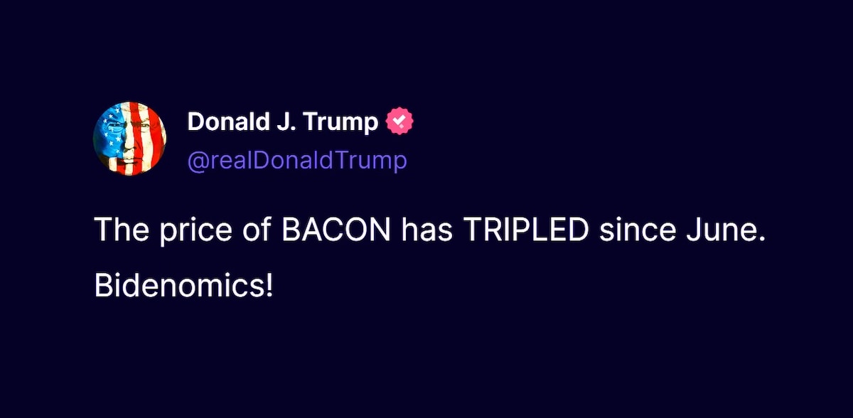 MAKE BACON GREAT AGAIN!!!