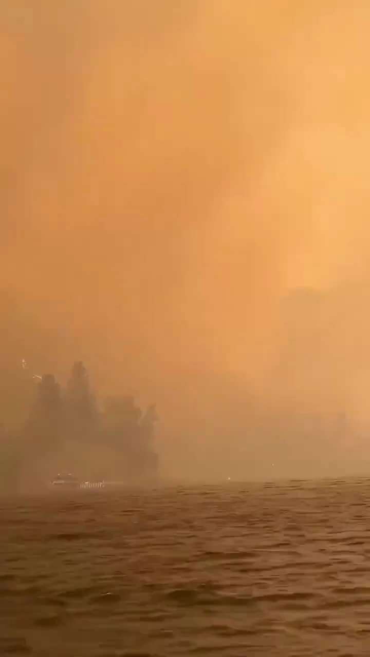 Another view of Kelowna, Canada fire.. 

