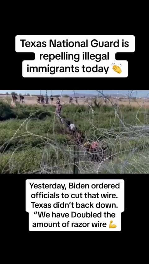 WOW This Is Crazy, Texas National Guard Was Actually Repelling Illegal Immigrants?!?

“Biden ordered...