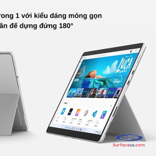 💻 Với thiết kế mỏng nhẹ và màn hình cảm ứng PixelSense siêu sắc nét, Surface Pro 8 mang đến trải nghiệm làm việc và giả...